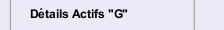 D&eacute;tails Actifs "G"